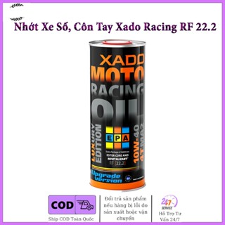 (CÓ  CHIẾT LẺ) Dầu Nhớt XADO RACING RF 22.2 dành cho xe số, côn tay