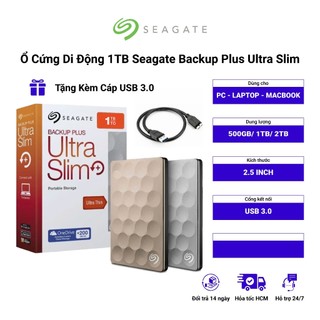 Hdd box seagate 1tb backup plus ultra slim 2.5" usb 3.0 chính hãng hh3g.vn