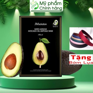 Mặt Nạ JM Solution Chiết Xuất Bơ [MIẾNG LẺ] Cấp Ẩm Dưỡng Da Mềm Mịn JMSolution Avocado Oil Ampoule Mask