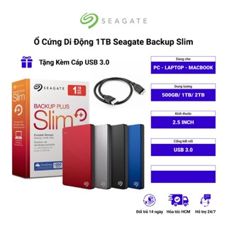 Ổ CỨNG DI ĐỘNG SEAGATE 1TB BACKUP SLIM