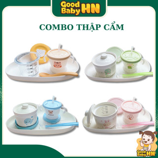 (COMBO Sứ)  Sét Ăn Dặm Tện Lợi Cho Bé Yêu Ăn Dặm,Mix Nhiều Mẫu Cho Bé