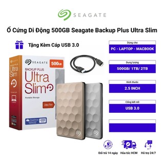 Ổ CỨNG DI ĐỘNG SEAGATE 500GB BACKUP PLUS ULTRA SLIM