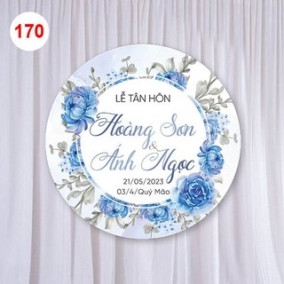Ms 170 - bảng gia tiên, backdrop trang trí đám cưới