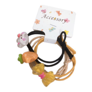 🌸Set/3sợi dây cột tóc đính charm siêu xinh🌸