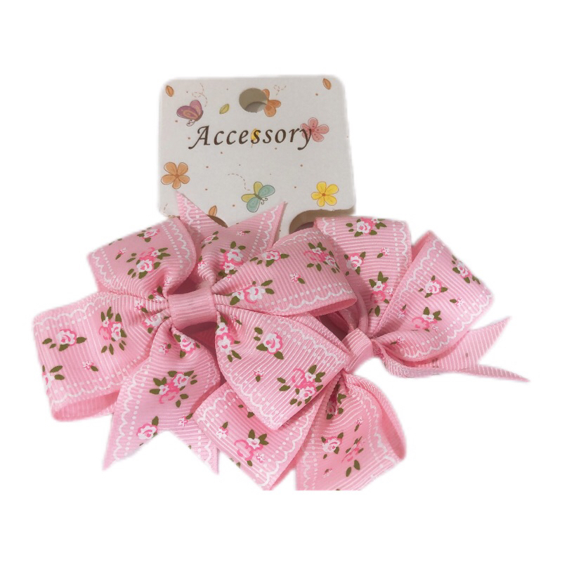 🌸Cột tóc nơ ruy băng set/2c🌸