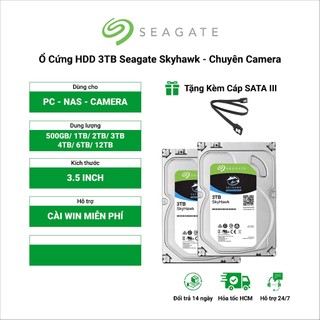 Ổ cứng hdd seagate skyhawk 3tb - chuyên camera 3.5" phanphoisitoanquoc2020