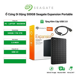 Ổ Cứng Di Động SEAGATE Expansion 500GB USB 3.0 2.5" Phanphoisitoanquoc2020