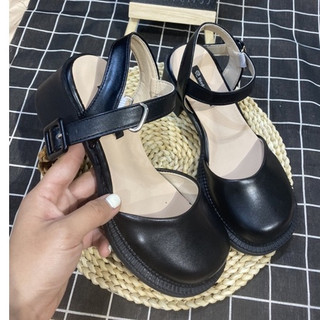 sandal basic mùa thu sẵn hàng form rộng