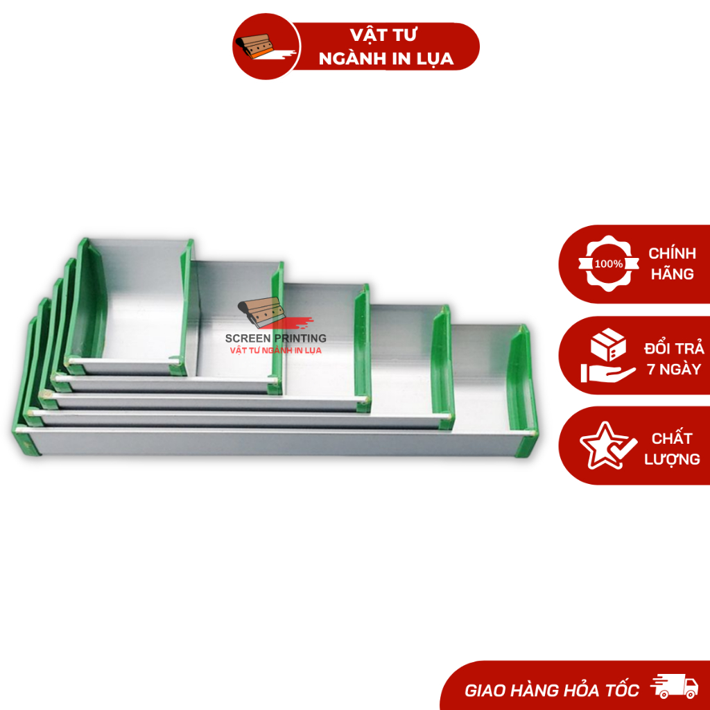Máng lên keo chụp bản in lụa