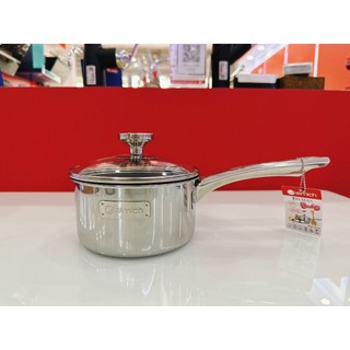 Quánh inox Elmich chống dính nấu bột đáy liền nguyên khối 14cm 3783