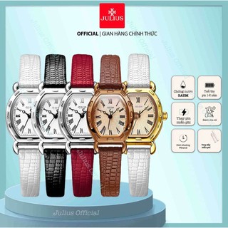 Julius Official | Đồng hồ nữ Julius JA-544 dây da size 22