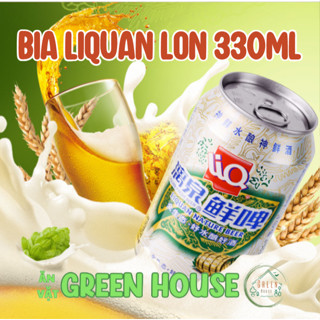  1 lốc 6 lon bia 330ml Liquan Trung Quốc  hàng chuẩn đủ giấy tờ  