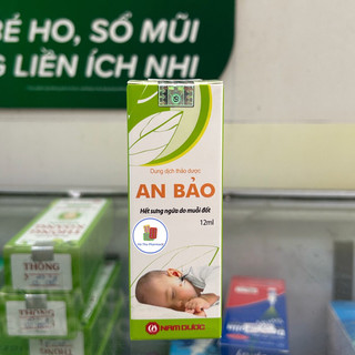 Dung dịch thảo dược An Bảo - Hết sưng ngứa do muỗi đốt
