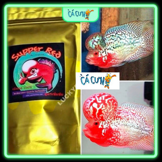 Thức Ăn Lên Màu Cá La Hán Super Red 100g Lên Đầu Màu Châu Toàn Diện cho Cá ( Hàng Thái Lan )