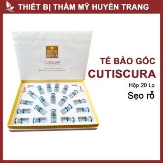 Tế Bào Gốc Tái Tạo Da CUTISCURA Hàn Quốc Giảm Sẹo Rỗ Giúp Da Mịn Màng (10ml/lọ) - Thẩm Mỹ Huyền Trang NANOCEE