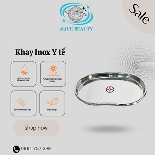 Khay Inox Hạt Đậu Đựng Dụng Cụ Nhỏ Dùng Trong Y Tế, Spa