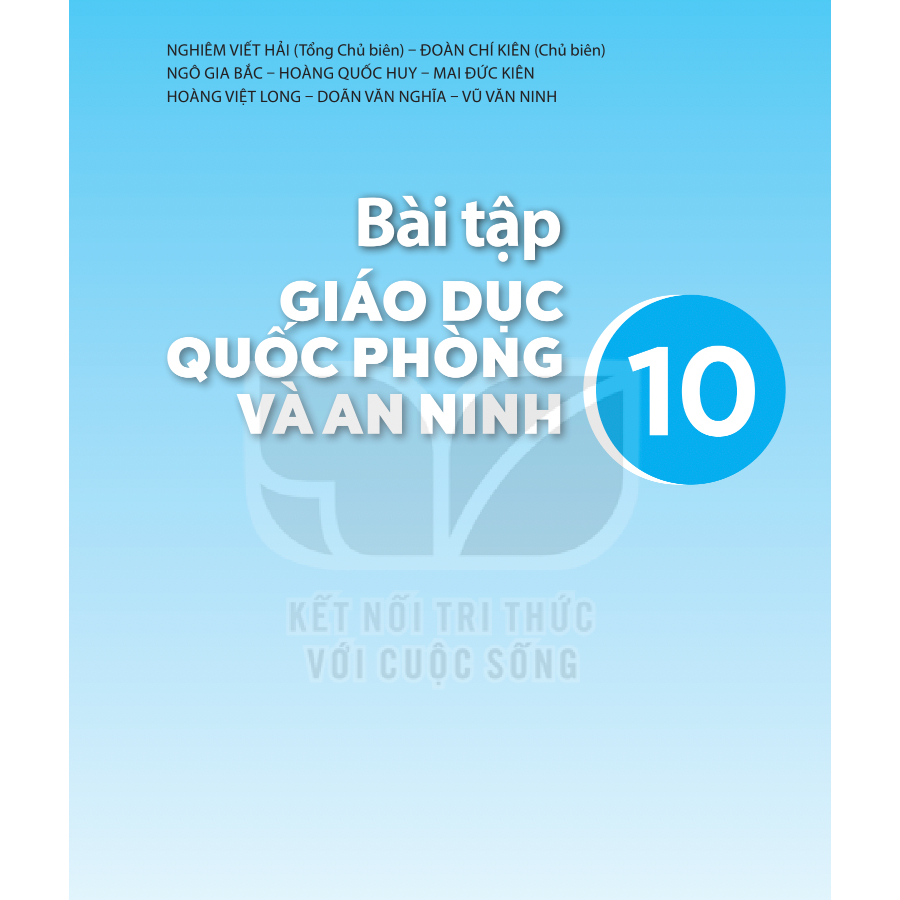 Sách - Bài tập Quốc phòng và an ninh Lớp 10 - Kết nối