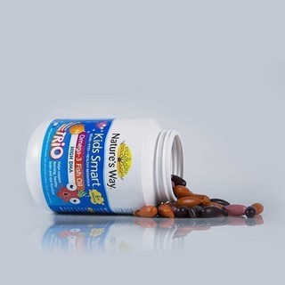 Viên uống High DHA Omega 3 Fish Oil Nature's Way Kids Smart 180v