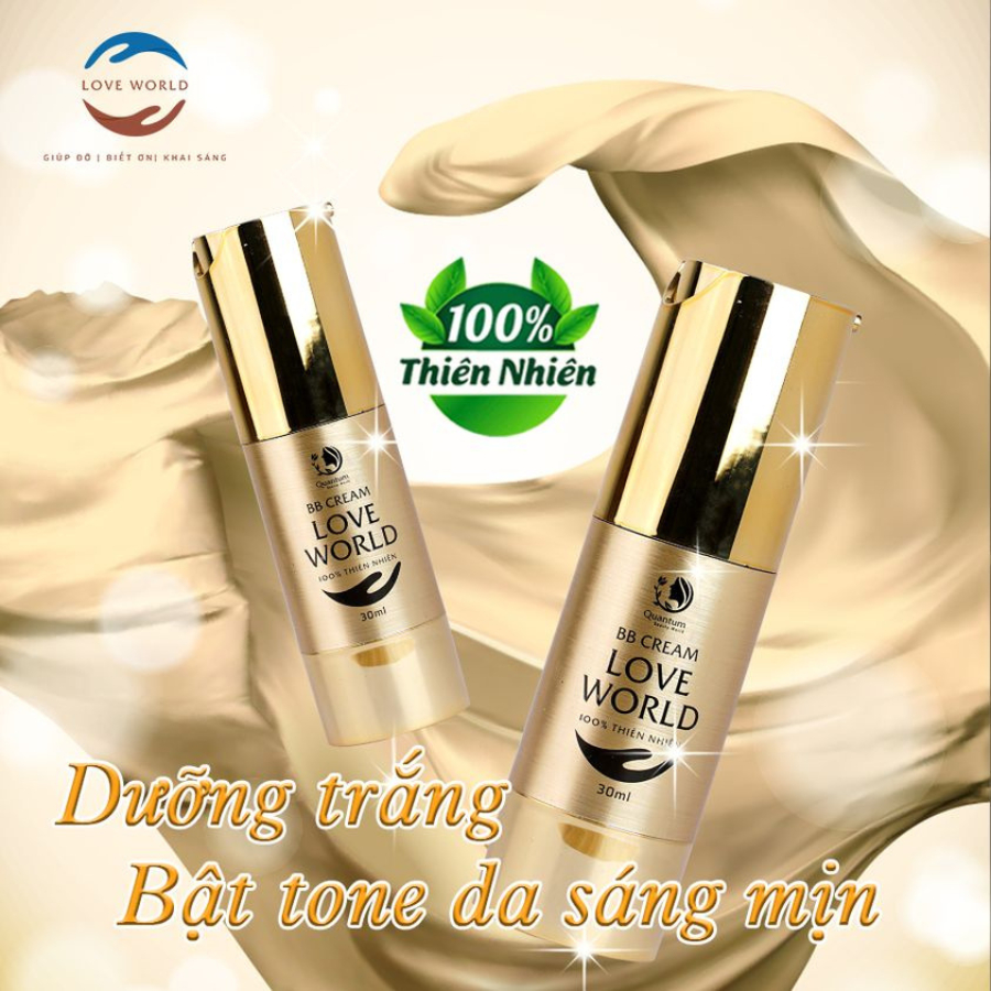 BB Cream Love World SPF30+ - 30ml/chai