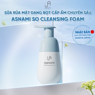 Sữa rửa mặt dạng bọt cấp ẩm chuyên sâu Asnami SO Cleansing Foam 150ml