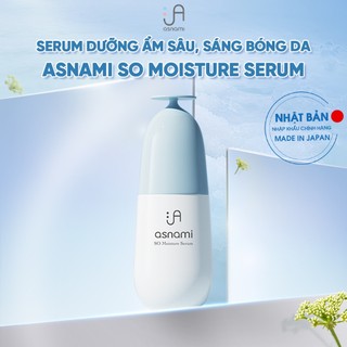 Serum dưỡng ẩm sâu, sáng bóng da Asnami SO Moisture Serum 30ml
