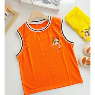 Áo thun sát nách bé trai size đại Magickids áo ba lỗ in hoạt hình chất thun cho bé từ 18 đến 48kg Quần áo trẻ em AO24051