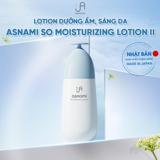 Lotion dưỡng ẩm, sáng da Asnami SO Moisturizing Lotion II 120 ml
