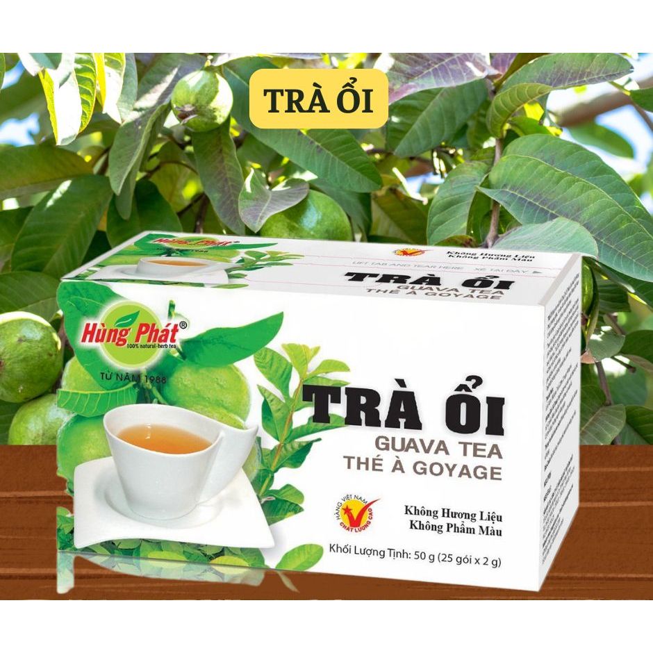 TRÀ ỔI (25Gói x 2G) - THƯƠNG HIỆU HÙNG PHÁT