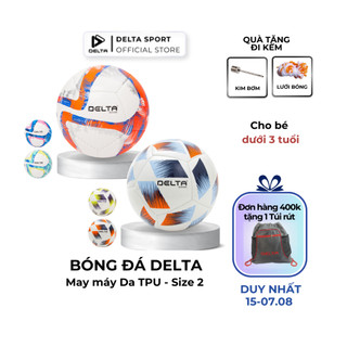Bóng Mini Trẻ Em Nhỏ Size 2 DELTA 2M Chất Liệu Da TPU Chơi Trên Nhiều Bề Mặt Cho Trẻ 1 - 3 Tuổi