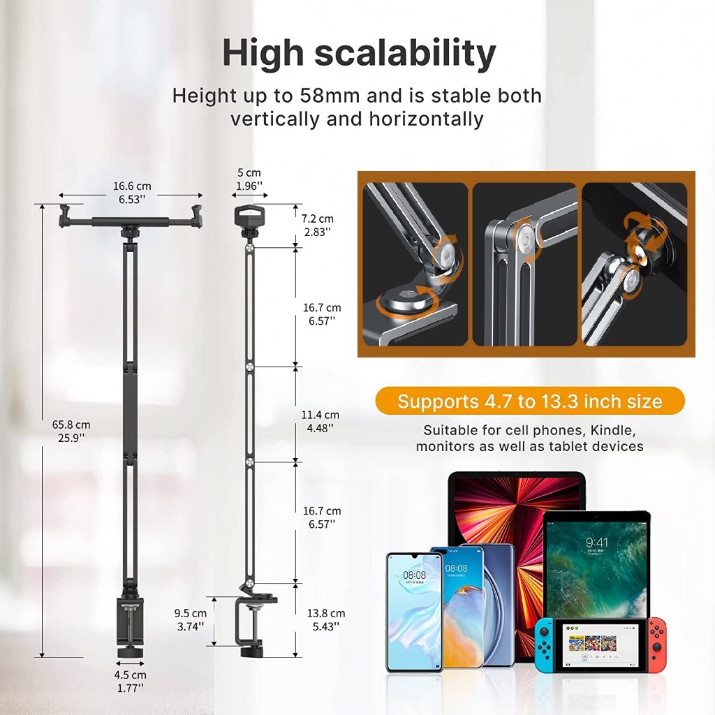 [ErgoTek I99] [4-12.9 Inch] - Giá Đỡ Máy tính bảng/ Kindle/ Điện Thoại | BigBuy360 - bigbuy360.vn