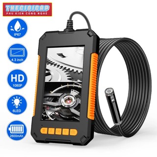 Camera Nội Soi Công Nghiệp Chống Nước P40 IP67 1080P Với Màn Hình 4.3 Inch 8LED