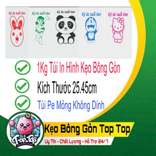 Bọc Làm Kẹo Bông Gòn In Hình Baby Three – Phụ Kiện Làm Kẹo Bông Gòn
