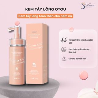  Kem tẩy lông OTOU tẩy lông toàn thân nách tay dung tích 120g Tẩy lông an toàn không đau cho nam nữ-Sammicosmetics 