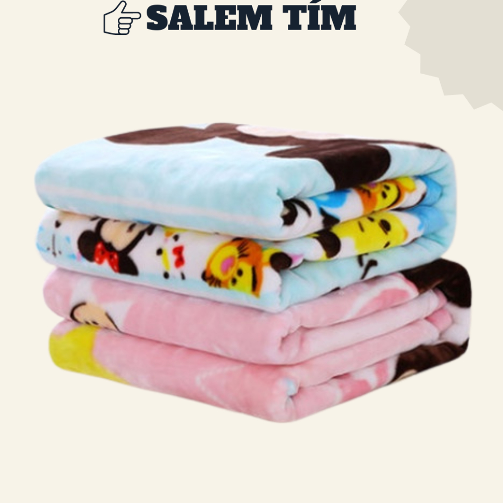 Chăn tuyết nhung 1m6x2m cho bé và gia đình