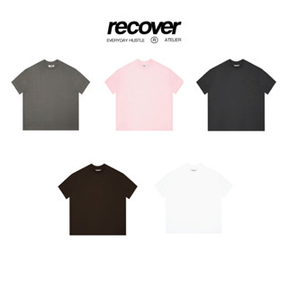 [FULL BOX] Áo thun trơn Recover Nam nữ form Boxy 250gsm