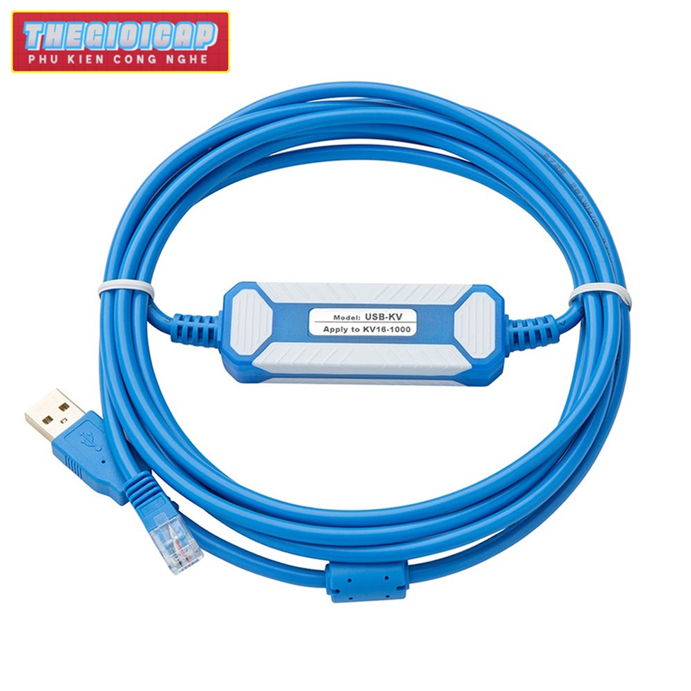 Cáp lập trình PLC Keyence USB-KV Amsamotion