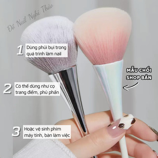 Chổi phủi bụi nail cán dài Nghi Thảo
