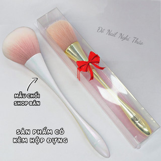Chổi phủi bụi nail cán dài Nghi Thảo Official
