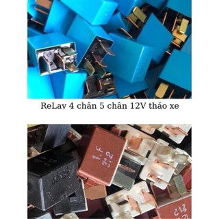Relay 12v 4 chân, 5 chân denso , omron, hàng tháo xe chính hãng denso, omron