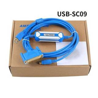 Cáp Lập Trình PLC Mitsubishi Amsamotion USB-SC09