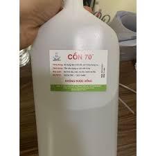Cồn y tế 70 độ,90 độ can 5 lít chính hãng