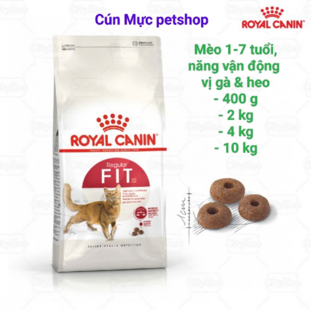 Hạt ROYAL CANIN FIT 32 400G