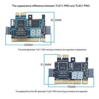 Card Test Main PC, Laptop PCI PCI-E TL631 PRO