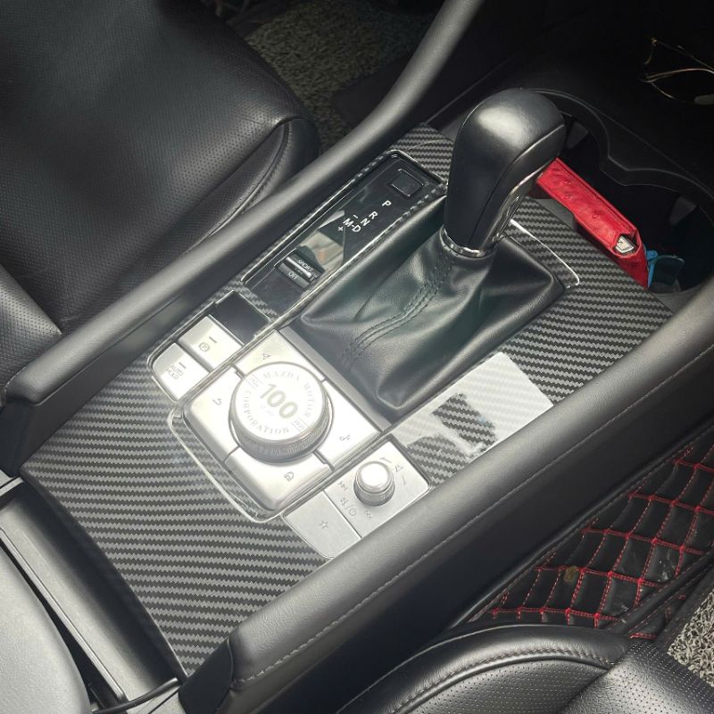 Ốp nội thất xe Mazda3 Mazda 3 2020 2021 2022 2023 carbon vân đá