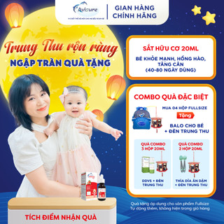 Sắt hữu cơ cho bé Avisure Safoli Drops 20ml