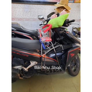 Ghế ngồi xe máy cho bé xe AB - PCX - NVX (Ghế 4chân)