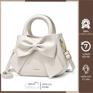 Túi xách nữ đi tiệc,túi xách tặng người yêu có nơ dễ thương size 22cm TC58