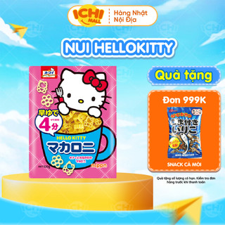 Mì nui Hello Kitty 150g Nhật Bản dinh dưỡng cho bé từ 9 tháng tuổi