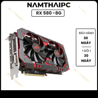 Card màn hình MSI Radeon RX 580 8G AMOR, HÌNH THỨC ĐẸP, BẢO HÀNH 3 THÁNG
