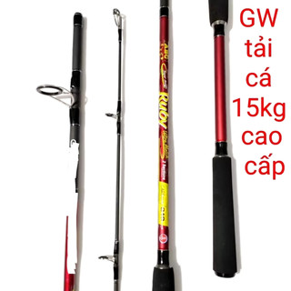 cần câu cá GW siêu nhẹ tải cá 15kg